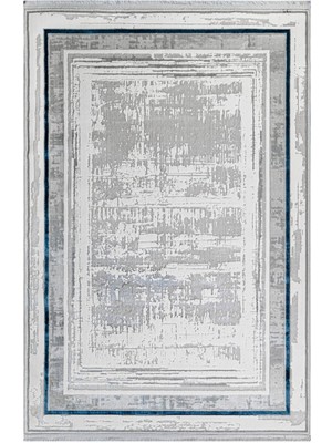 Bespoky 80x150 cm Gri Zenith Modern Zen Yıkanabilir Halı | Mutfak Balkon Yatak Odası Halısı | Leke Tutmayan Kaymaz | ZENİTH-ZN004A