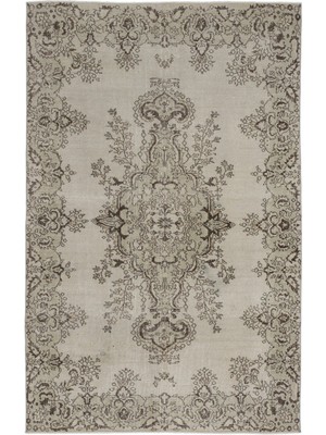 Lucca Bej Modern Naturel Viskon Modern Desenli Yün Hav Toz Vermez Leke Tutmayan Salon Yolluk Mutfak El Dokuma Halı