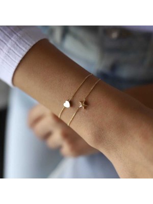 Kalpli Yıldızlı Bileklik