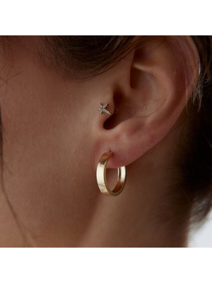 Köşeli Cylinder Küpe