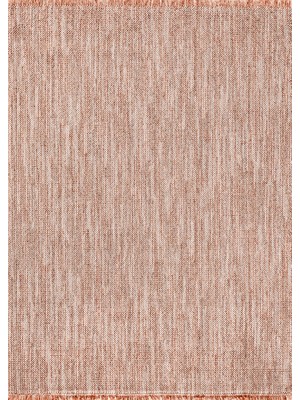 Bespoky 100x150 cm Turuncu Yıkanabilir Halı | Yatak Odası Mutfak Halısı | Leke Tutmayan, Kaymaz | AZURA-AZR01