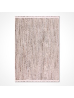 Bej Modern Etnik Desenli Hav Vermeyen Leke Tutmayan Kolay Temizlenen Yumuşak Makine Salon Yolluk Mutfak Halı