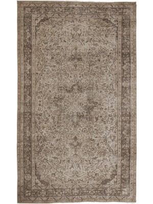 Atina Gri Eskitme Yün Modern Desenli Yün Hav Toz Vermez Leke Tutmayan Salon Yolluk Mutfak El Dokuma Halı