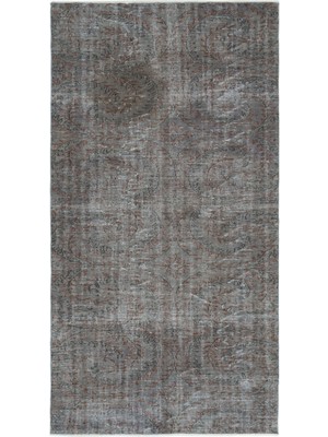 Atina Kahverengi Eskitme Yün Modern Desenli Yün Hav Toz Vermez Leke Tutmayan Salon Yolluk Mutfak El Dokuma Halı