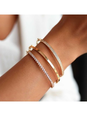 Feel Taşlı Kelepçe