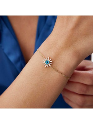 Gözlü Güneş Bilekik