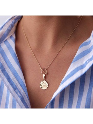 Vida Kilit Plaka Göz Kolye