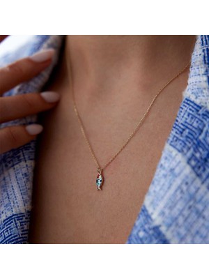 Mini Fortuna Balık Kolye