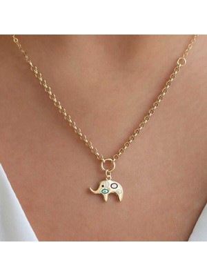 Yıldızlı Incili Kolye