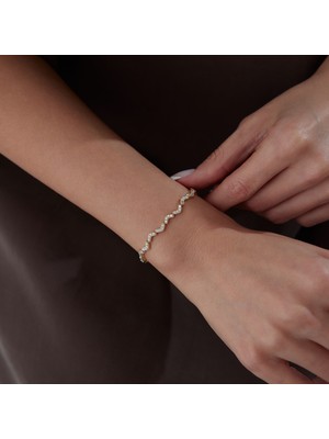 Bomring Taşlı Bileklik