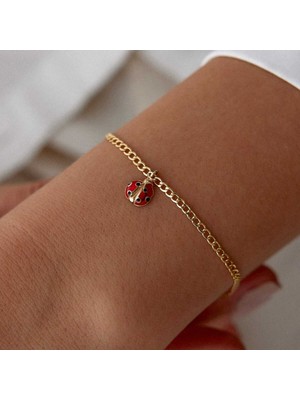 Uğur Böceği Charm Bileklik