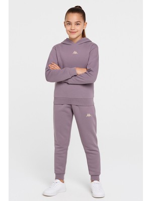 Kappa Kız Çocuk Mor Eşofman Takımı