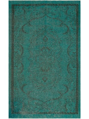Bespoky 160x262 cm Gri Klasik Yün Halı | Salon Yatak Odası Halısı | %100 Doğal Yün El Yapımı El Dokuma | UNİQUE-24374