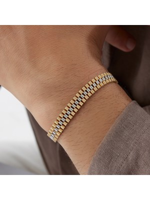 Üç Sıralı Sık Kordon Bileklik