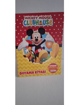 Mutlu Anılar Parti Evi Mickey Boyama Kitabı