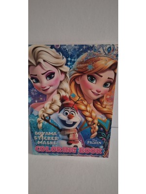 Mutlu Anılar Parti Evi Frozen Boyama Kitabı