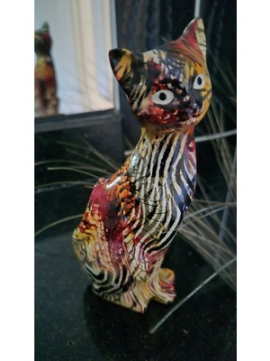 Ebruli Seramik Hayvanlar Dekoratif Obje ve Biblo