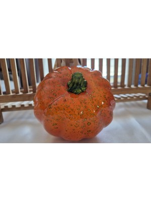 Zarif Polyester Bal Kabağı Dekoratif Obje ve Biblo