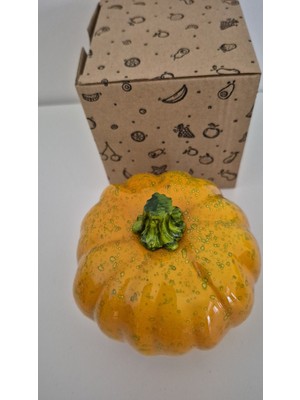 Zarif Polyester Bal Kabağı Dekoratif Obje ve Biblo