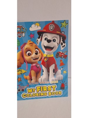 Mutlu Anılar Parti Evi Paw Patrol Boyama Kitabı