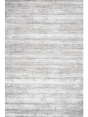 Hali.Net 120x120 cm Gri Beyaz Soyut Modern Çizgili Yıkanabilir Halı | Salon Yatak Odası Halısı | Leke Tutmaz Hipoalerjenik | CREA_GALYON-16103