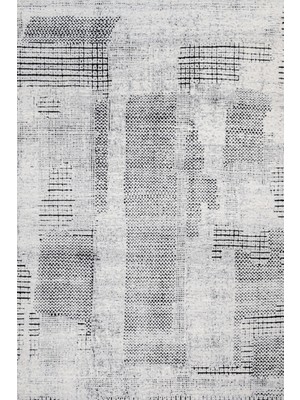 Hali.Net 120x180 cm Gri Silver Pamuk Yıkanabilir Etnik Halı | Yatak Odası Çocuk Odası Salon Halısı | Leke Tutmaz Hipoalerjenik Çabuk Kuru | CREA_SİLVER-16556