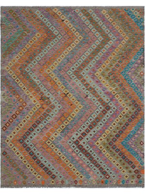 Atina Turkuaz Eskitme Yün Modern Desenli Yün Hav Toz Vermez Leke Tutmayan Salon Yolluk Mutfak El Dokuma Halı