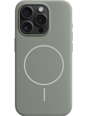 Bikapak Magsense IPHONE 16 Pro Titanyum Gri Kapak