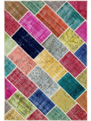 Bespoky El Dokuma Mavi Yün Halı | El Yapımı Klasik Salon Halısı | %100 Doğal Yün