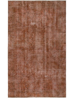 Atina Kahverengi Eskitme Yün Modern Desenli Yün Hav Toz Vermez Leke Tutmayan Salon Yolluk Mutfak El Dokuma Halı