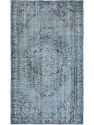 Bespoky El Dokuma Gri Yün Halı | El Yapımı Klasik Salon Halısı | %100 Doğal Yün