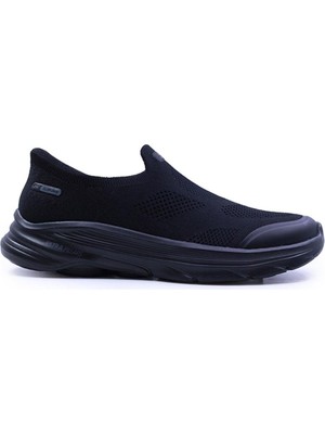 Skechers Go Walk Arch Fit N-Joy Erkek Siyah Yürüyüş Ayakkabısı 217074 Bbk