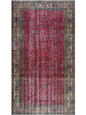 Atina Turkuaz Eskitme Yün Modern Desenli Yün Hav Toz Vermez Leke Tutmayan Salon Yolluk Mutfak El Dokuma Halı