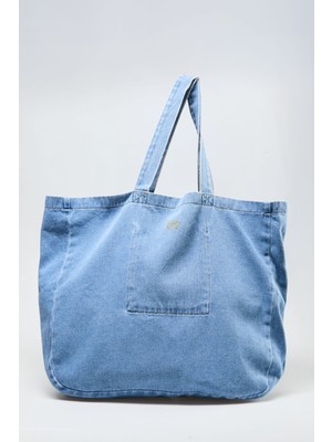 Kadın Mavi Denim Çanta 29260