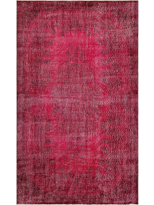 Atina Turkuaz Eskitme Yün Modern Desenli Yün Hav Toz Vermez Leke Tutmayan Salon Yolluk Mutfak El Dokuma Halı