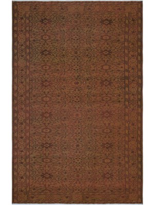 Bespoky 174x267 cm Bej Klasik Yün Halı | Salon Yatak Odası Halısı | %100 Doğal Yün El Yapımı El Dokuma | UNİQUE-27369