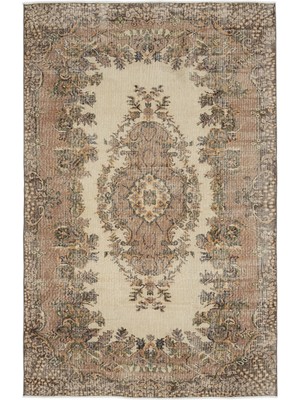 Atina Mor Eskitme Yün Modern Desenli Yün Hav Toz Vermez Leke Tutmayan Salon Yolluk Mutfak El Dokuma Halı