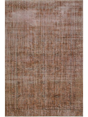 Vintage Bej Çerçeveli Yün Modern Desenli Yün Hav Toz Vermez Leke Tutmayan Salon Yolluk Mutfak El Dokuma Halı