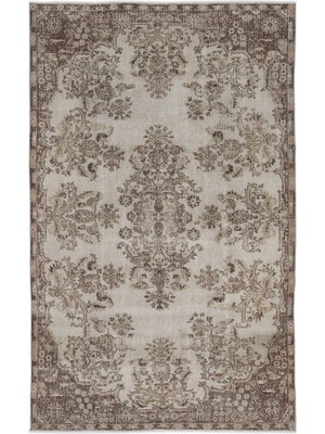 Bespoky 180x286 cm Mavi Klasik Yün Halı | Salon Yatak Odası Halısı | %100 Doğal Yün El Yapımı El Dokuma | UNİQUE-8588