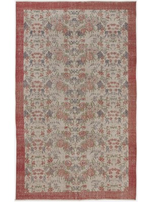 Atina Bej Eskitme Yün Modern Desenli Yün Hav Toz Vermez Leke Tutmayan Salon Yolluk Mutfak El Dokuma Halı