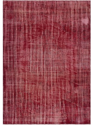 Atina Kahverengi Eskitme Yün Modern Desenli Yün Hav Toz Vermez Leke Tutmayan Salon Yolluk Mutfak El Dokuma Halı