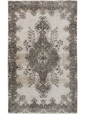 Atina Mor Eskitme Yün Modern Desenli Yün Hav Toz Vermez Leke Tutmayan Salon Yolluk Mutfak El Dokuma Halı