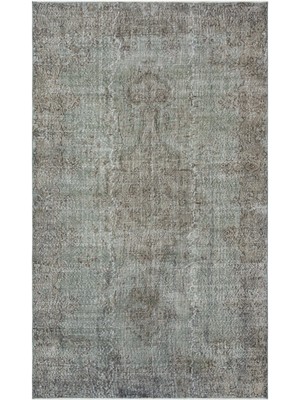 Atina Mavi Eskitme Yün Modern Desenli Yün Hav Toz Vermez Leke Tutmayan Salon Yolluk Mutfak El Dokuma Halı