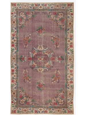 Atina Kahverengi Eskitme Yün Modern Desenli Yün Hav Toz Vermez Leke Tutmayan Salon Yolluk Mutfak El Dokuma Halı