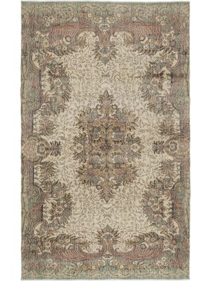 Atina Krem Eskitme Yün Modern Desenli Yün Hav Toz Vermez Leke Tutmayan Salon Yolluk Mutfak El Dokuma Halı