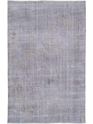 Atina Gri Eskitme Yün Modern Desenli Yün Hav Toz Vermez Leke Tutmayan Salon Yolluk Mutfak El Dokuma Halı