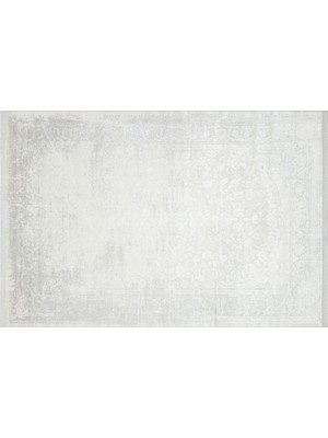 Hali.Net 120x180 cm Beyaz Halı | Salon Yatak Odası Halısı | Hav Vermez Leke Tutmaz | 4911-BEYAZ