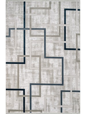 Hali.Net 120x180 cm Gri Karen İskandinav Modern Nordik Halı | Yatak Odası Çocuk Odası Salon Halısı | Hav Vermez Leke Tutmaz | KAREN-6935AK
