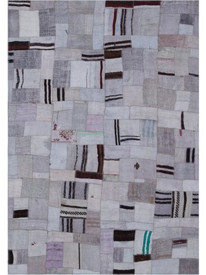 Atina Kırmızı Eskitme Yün Modern Desenli Yün Hav Toz Vermez Leke Tutmayan Salon Yolluk Mutfak El Dokuma Halı