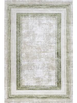 Bespoky 80x150 cm Çok Renkli Nalia Modern Lüks Yıkanabilir Halı | Mutfak Balkon Yatak Odası Halısı | Hav Vermez Leke Tutmaz Kaymaz | LXS_NALİA-4005AY